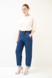 PANTA CARROT TASCONI DT+ PATCH TASCA DT ORSETTO BLU
