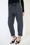 PANTA CARROT TASCONI DT+ PATCH TASCA DT ORSETTO GRIGIO