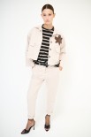 GIACCA TASCONI + PATCH FIORE PAILLETTES SOIA
