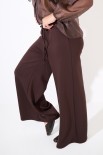 PANTA PALAZZO CON ELASTICO E LACCIO MORO