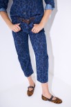 PANTALONE OVETTO PINCES GINOCCHIO MACULATO