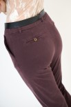 PANTA PALAZZO CIOCCOLATO