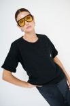 T-SHIRT MANICA CORTA + TERMOAD TASCHINO NERO