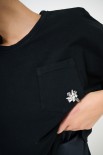 T-SHIRT MANICA CORTA + TERMOAD TASCHINO NERO