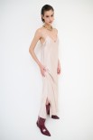 ABITO IN TRALICE SPALLINE REGOLAB. BEIGE