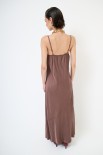 ABITO CON PIZZO IN TINTA MORO