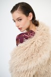 PELLICCIA MONGOLIA CON REVER BEIGE