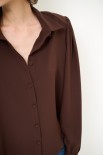 CAMICIA BOTTONI RICOPERTO COFFEE
