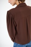 CAMICIA BOTTONI RICOPERTO COFFEE