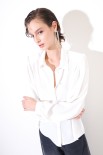 CAMICIA BOTTONI RICOPERTO PANNA