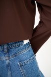 JEANS LARGO 5 TASCHE BLU