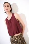 TOP PALLONCINO ROSSO INDIA