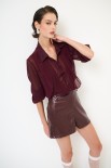 CAMICIA ROUGE VINO