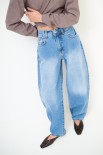 JEANS BALLOON LAVAGGIO CHIARO BLU CHIARO