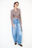 JEANS BALLOON LAVAGGIO CHIARO BLU CHIARO