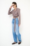 JEANS BALLOON LAVAGGIO CHIARO BLU CHIARO