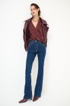 JEANS A ZAMPA LAVAGGIO SCURO  BLU SCURO