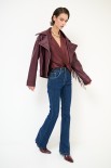 JEANS A ZAMPA LAVAGGIO SCURO  BLU SCURO