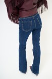 JEANS A ZAMPA LAVAGGIO SCURO  BLU SCURO