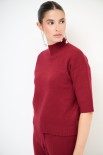 COMPLETO MAGLIA + PANTALONE BORDEAUX
