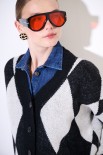 CARDIGAN OVER ROMBI CON BOTTONI GIOIELLO NERO/ECRU