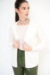 CARDIGAN CORTO APERTO BURRO
