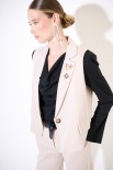 GILET P.MILANO BEIGE