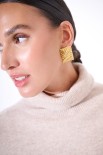MAGLIA OVER COLLO ALTO MISTO CACHEMIRE BEIGE