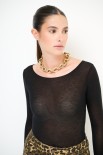 MAGLIA GIROCOLLO KASHMIR NERO