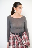 MAGLIA GIROCOLLO KASHMIR GRIGIO