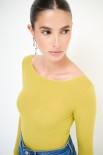 MAGLIA GIROCOLLO KASHMIR OLIO