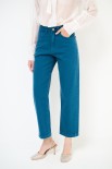 PANTALONE BASIC TINTURA OLD VERDE
