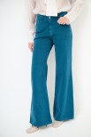 PANTALONE AMPIO TINTURA OLD VERDE