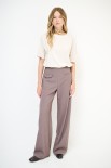 PANTALONE DRITTO CON TASCHE DIVERSE ELASTICO DT FANGO
