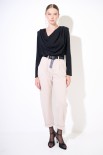 PANTA TASCHE FILETTO DT P.MILANO BEIGE