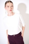 T-SHIRT BASICA JERSEY BIANCO