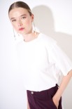 T-SHIRT BASICA JERSEY BIANCO