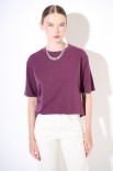 T-SHIRT BASICA JERSEY VINO