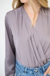 BLUSA MANICA LUNGA GRIGIO