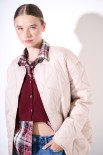 GIACCA TRAPUNTA IMBOTTITA BEIGE