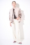 GILET OVER IMBOTTITO CON TASCONI DAVANTI BEIGE