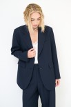 GIACCA OVER 2 BOTTONI NAVY