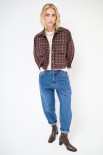 JEANS CARROT 5 TASCHE BLU