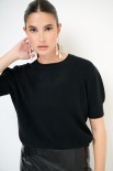 MAGLIA MANICA LORIA NERO