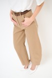 PANTALONE BALLON + CINTURA CAMMELLO