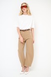 PANTALONE BALLON + CINTURA CAMMELLO