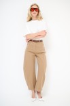 PANTALONE BALLON + CINTURA CAMMELLO