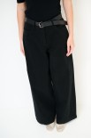 PANTA PALAZZO GABARDINA SMERIGLI NERO