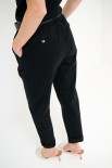 PANTA CHINO GABARDINA SMERIGLI NERO