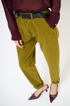PANTA CHINO GABARDINA SMERIGLI OLIO